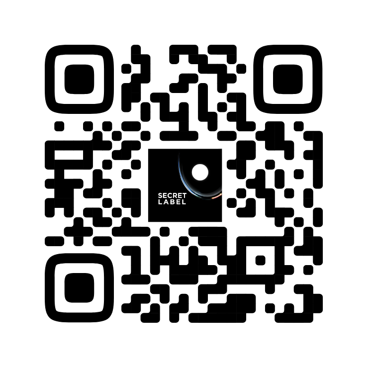 QR-код Telegram-канала Secret Label — розыгрыш продукции на 10 000 ₽
